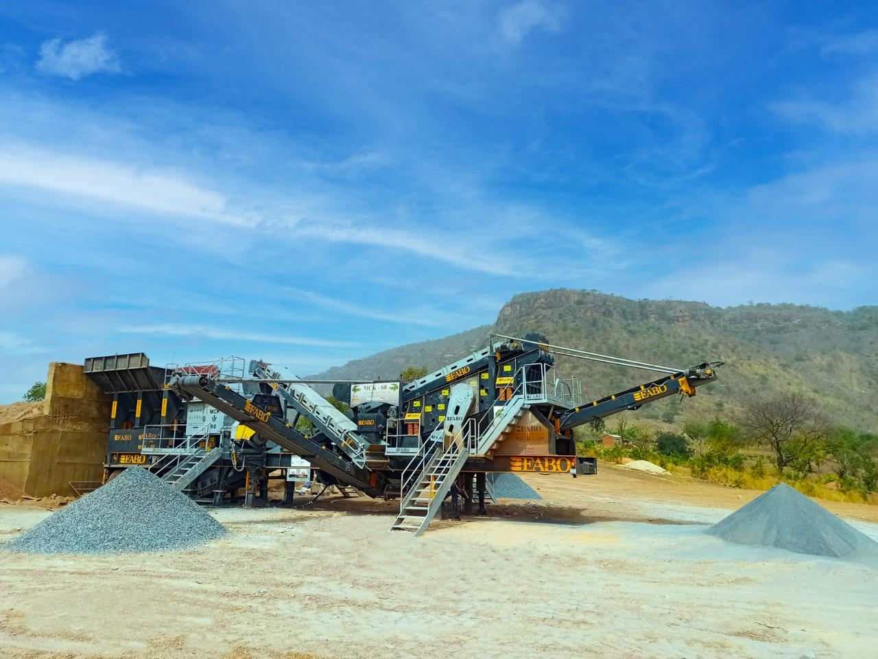 FABO Mobile jaw crusher - Щековая дробилка: фото 2 FABO Mobile jaw crusher - Щековая дробилка: фото 2