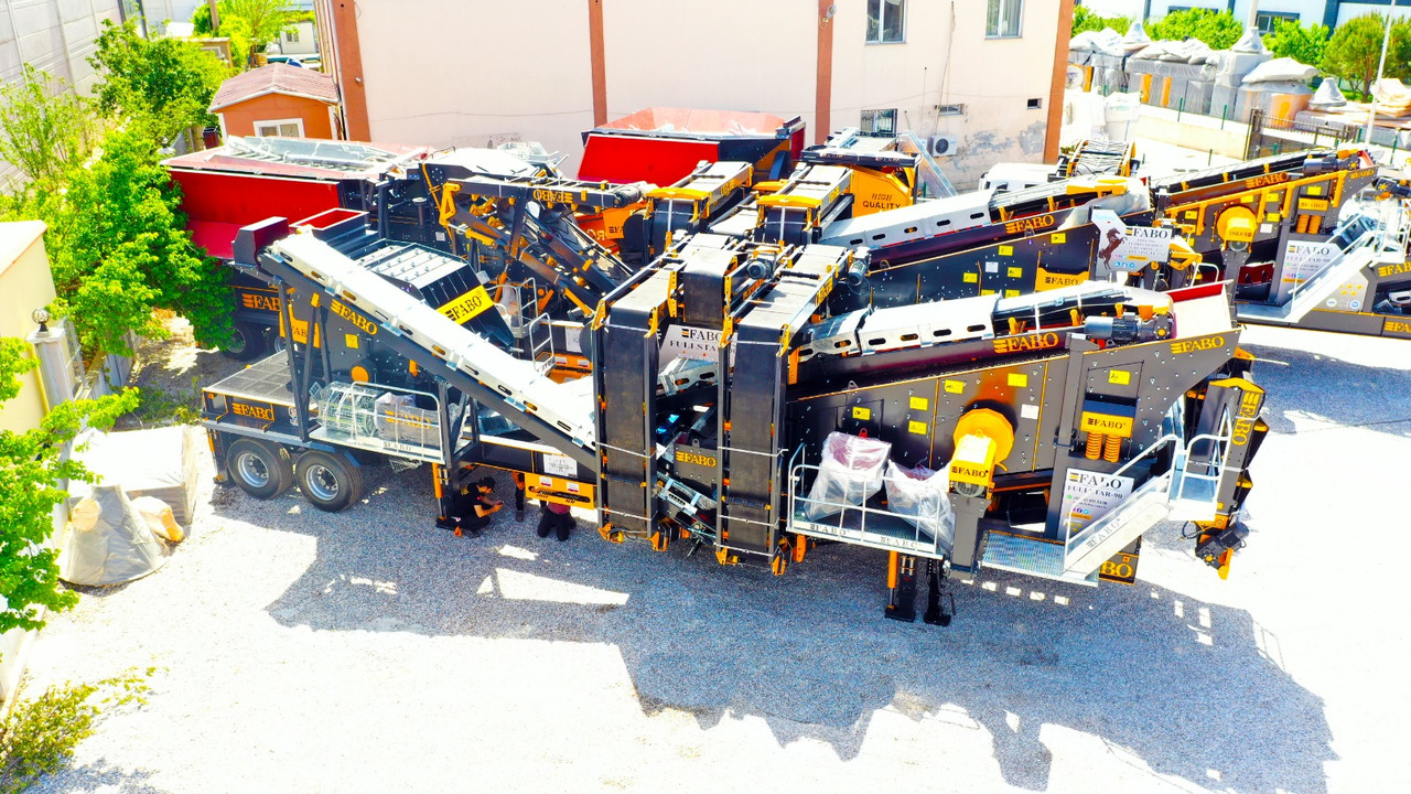 FABO Mobile jaw crusher - Щековая дробилка: фото 1 FABO Mobile jaw crusher - Щековая дробилка: фото 1