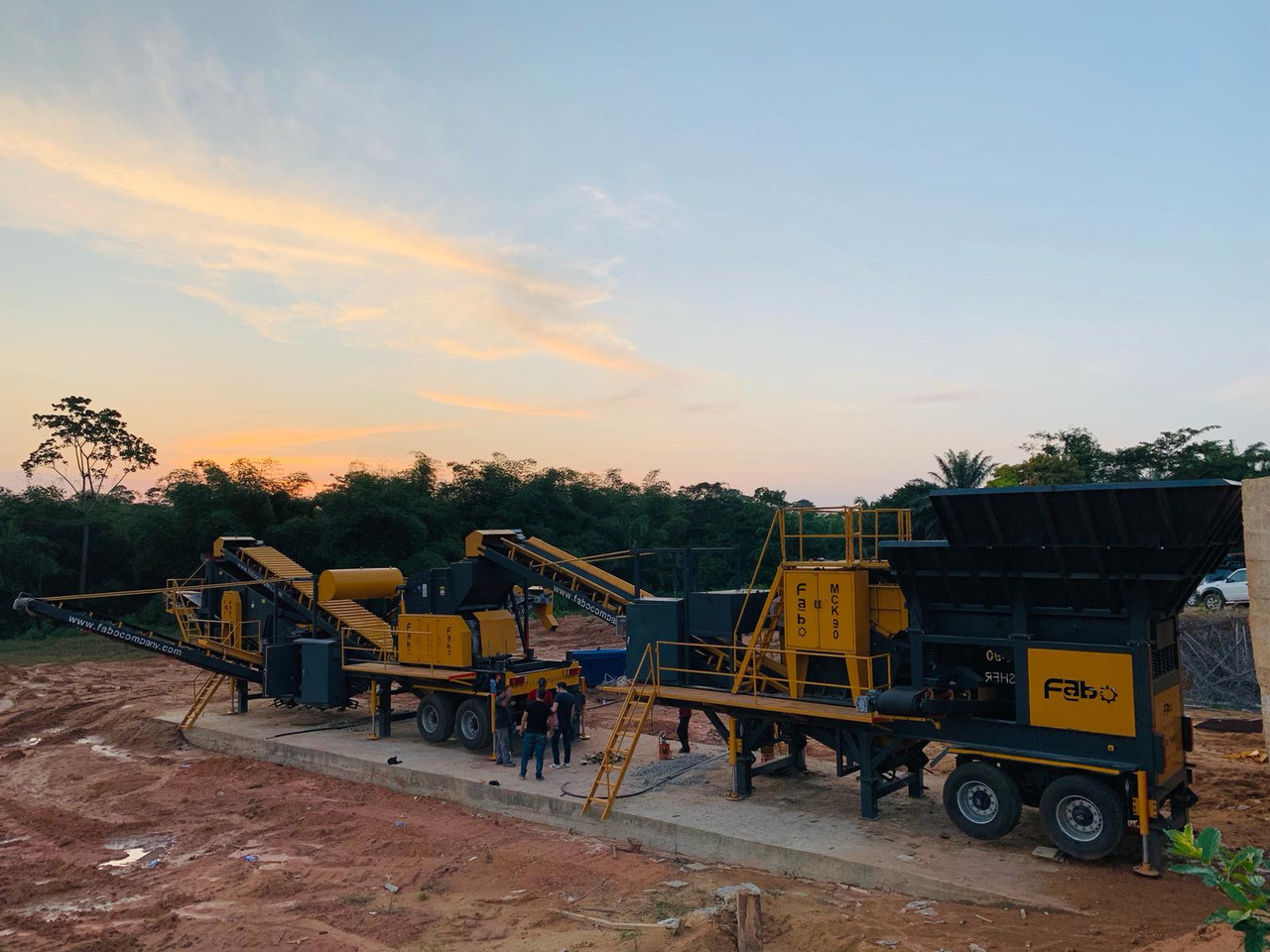FABO Mobile jaw crusher - Щековая дробилка: фото 4 FABO Mobile jaw crusher - Щековая дробилка: фото 4