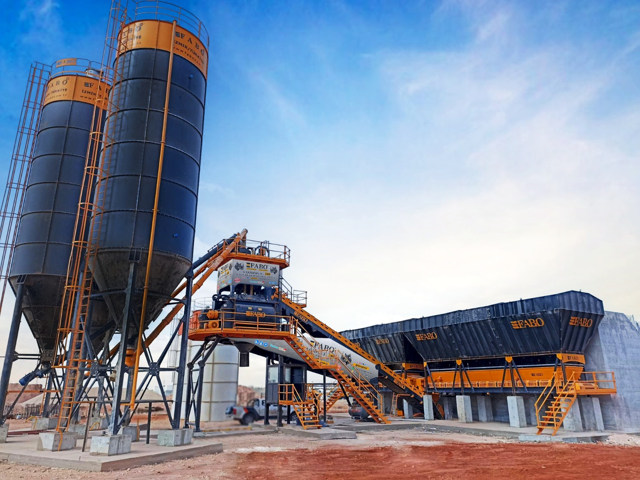 FABO compact concrete plant - Бетонный завод: фото 1 FABO compact concrete plant - Бетонный завод: фото 1