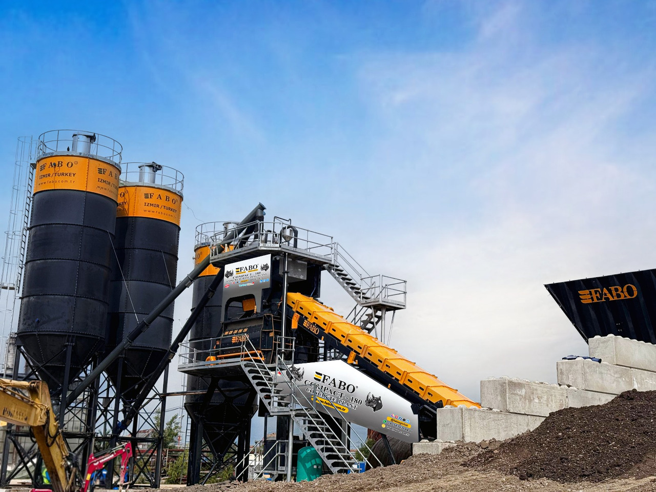 FABO compact concrete plant - Бетонный завод: фото 1 FABO compact concrete plant - Бетонный завод: фото 1
