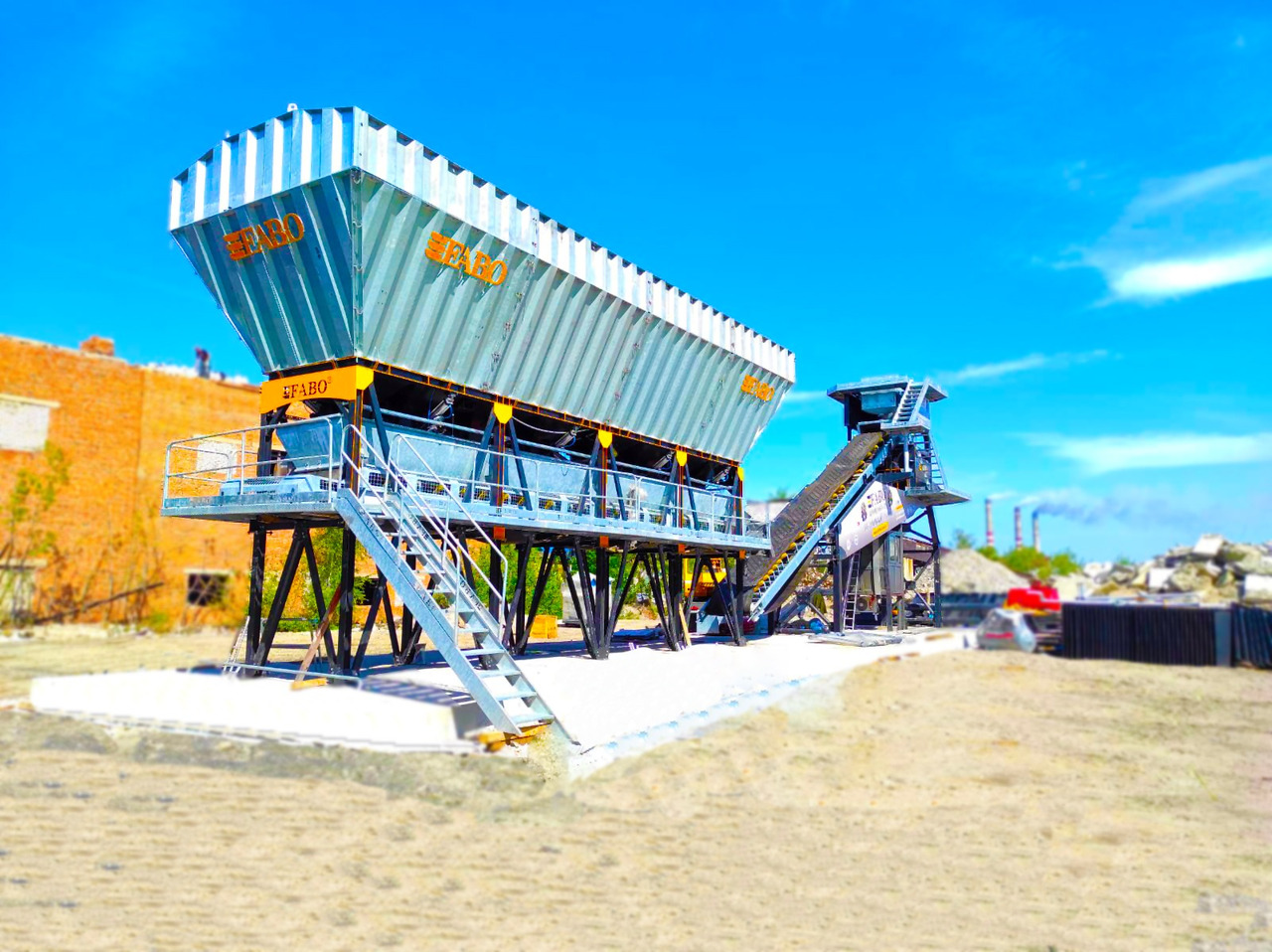 Новый Бетонный завод FABO compact concrete plant: фото 11