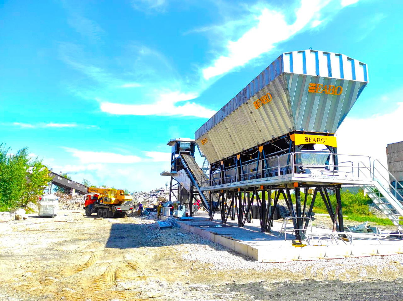 Новый Бетонный завод FABO compact concrete plant: фото 10