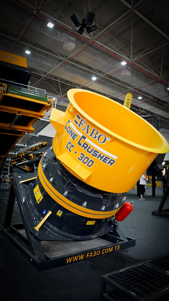 FABO cone crusher - Дробилка: фото 3 FABO cone crusher - Дробилка: фото 3