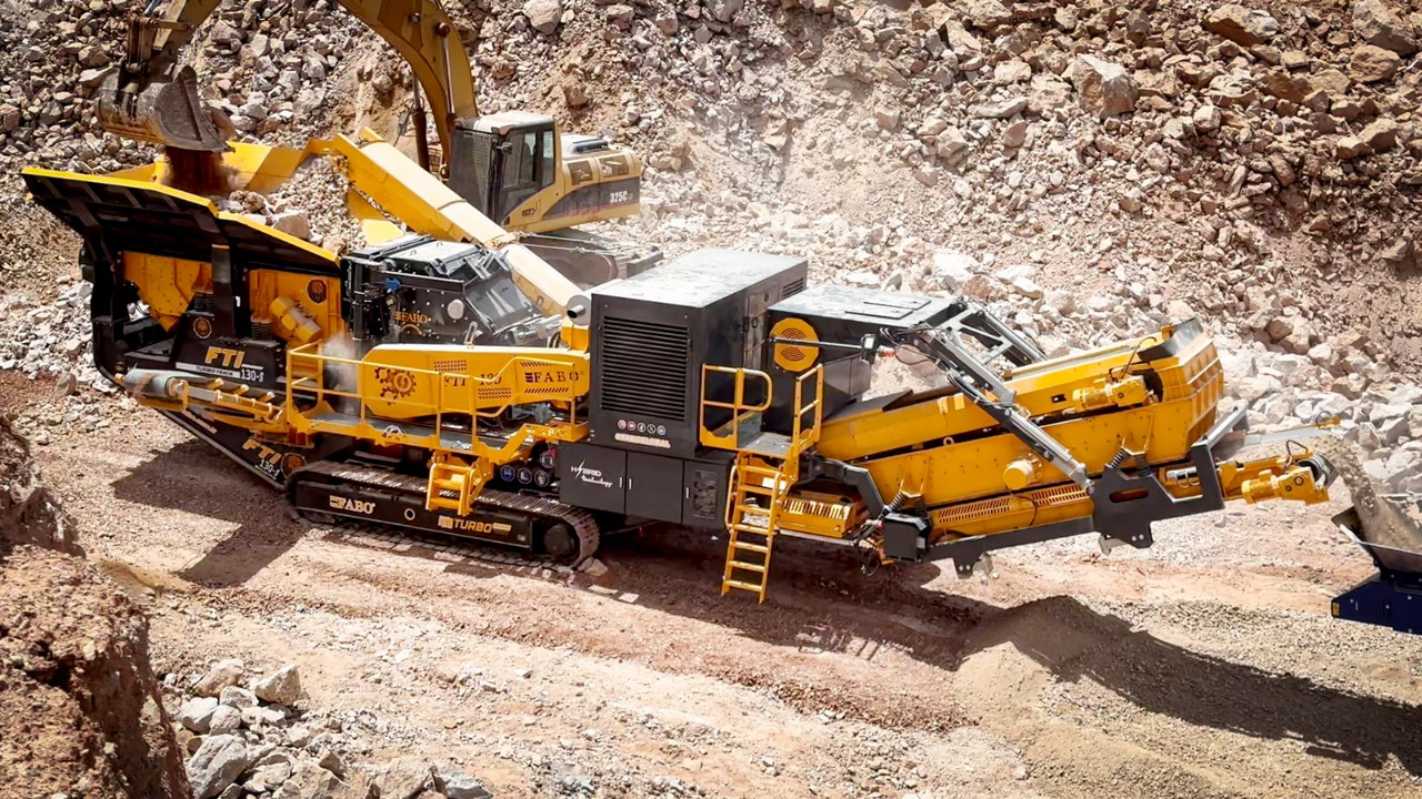 FABO crawler crusher - Дробилка: фото 1 FABO crawler crusher - Дробилка: фото 1