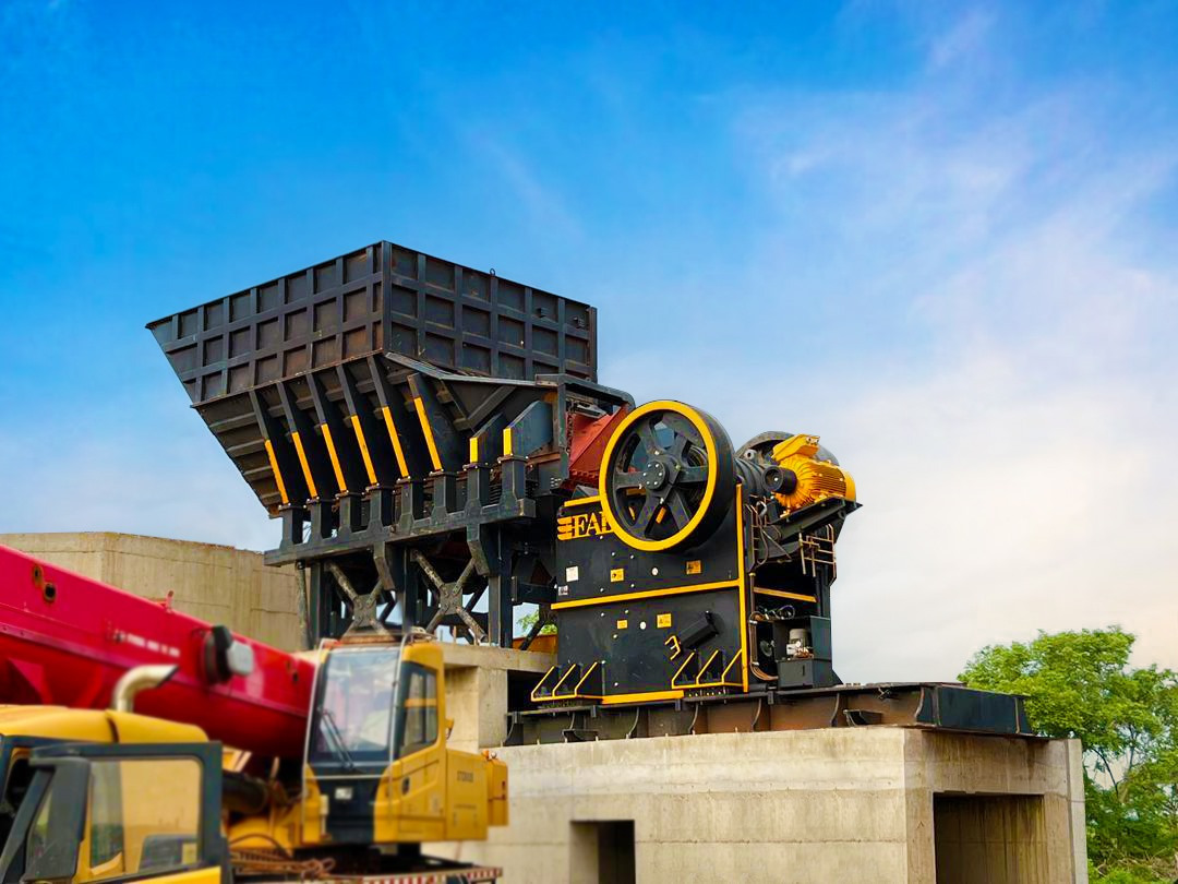FABO crusher - stone crusher - crushers - Дробилка: фото 1 FABO crusher - stone crusher - crushers - Дробилка: фото 1
