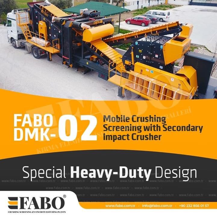 FABO impact crusher - Ударная дробилка: фото 1 FABO impact crusher - Ударная дробилка: фото 1