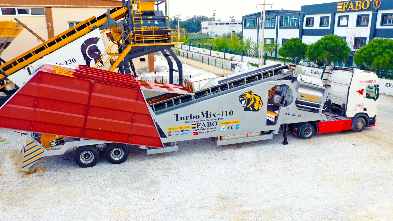 FABO mobile concrete batching plant - Бетонный завод: фото 2 FABO mobile concrete batching plant - Бетонный завод: фото 2