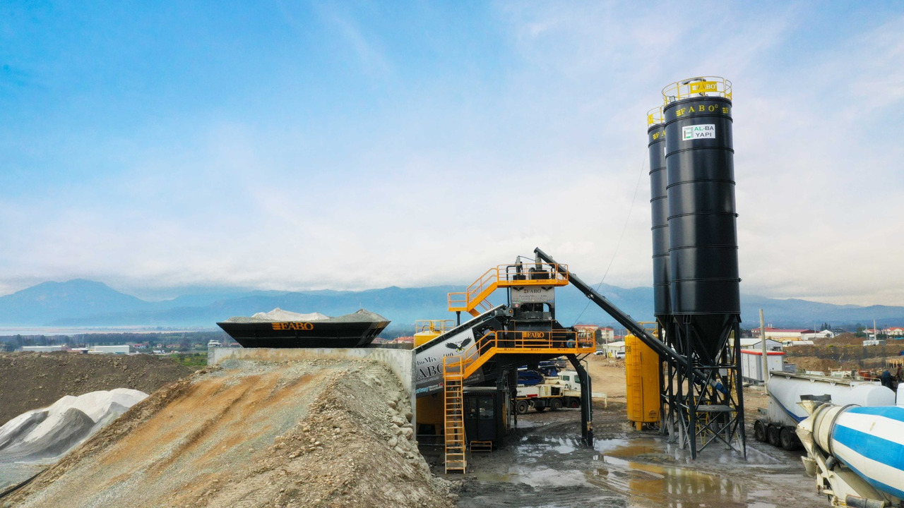Новый Бетонный завод FABO mobile concrete batching plant: фото 14