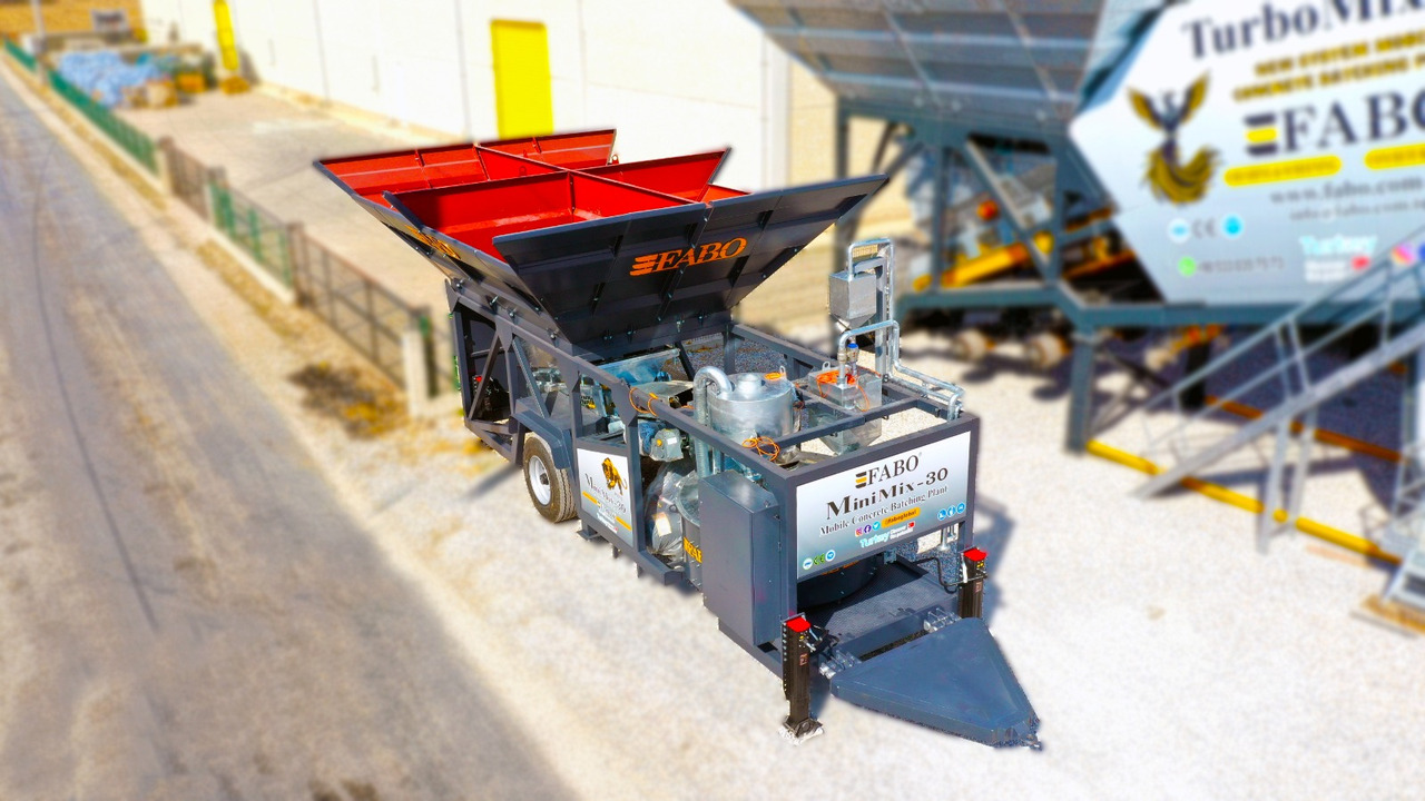 FABO mobile concrete batching plant - Бетонный завод: фото 3 FABO mobile concrete batching plant - Бетонный завод: фото 3