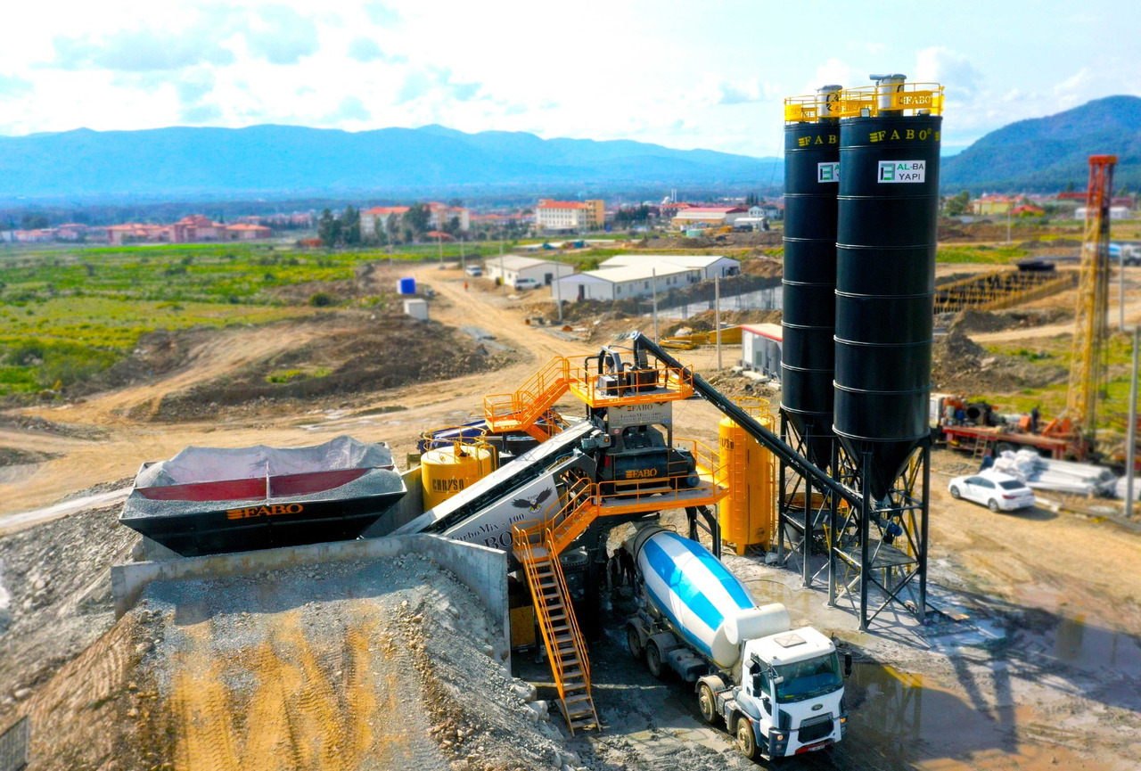 FABO mobile concrete batching plant - Бетонный завод: фото 3 FABO mobile concrete batching plant - Бетонный завод: фото 3