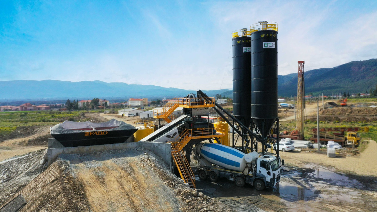 Новый Бетонный завод FABO mobile concrete batching plant: фото 11