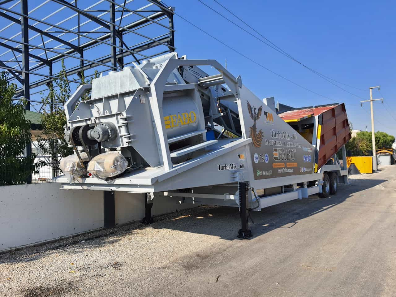 Новый Бетонный завод FABO mobile concrete batching plant: фото 23 Новый Бетонный завод FABO mobile concrete batching plant: фото 23