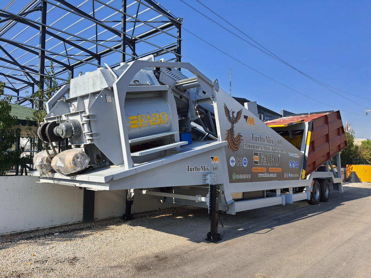 Новый Бетонный завод FABO mobile concrete batching plant: фото 24 Новый Бетонный завод FABO mobile concrete batching plant: фото 24