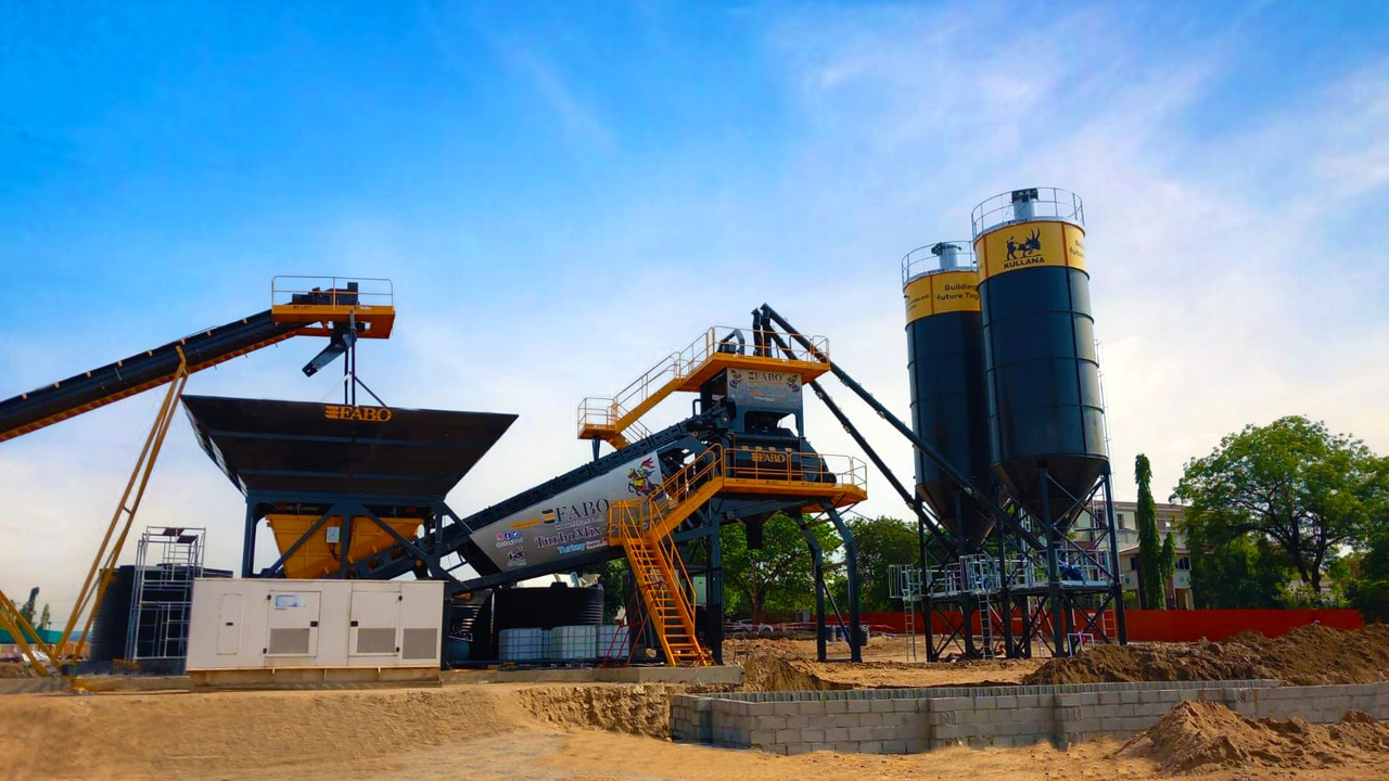 FABO mobile concrete batching plant - Бетонный завод: фото 2 FABO mobile concrete batching plant - Бетонный завод: фото 2