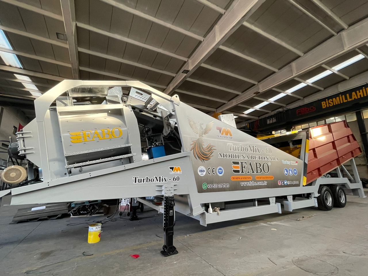Новый Бетонный завод FABO mobile concrete batching plant: фото 16 Новый Бетонный завод FABO mobile concrete batching plant: фото 16