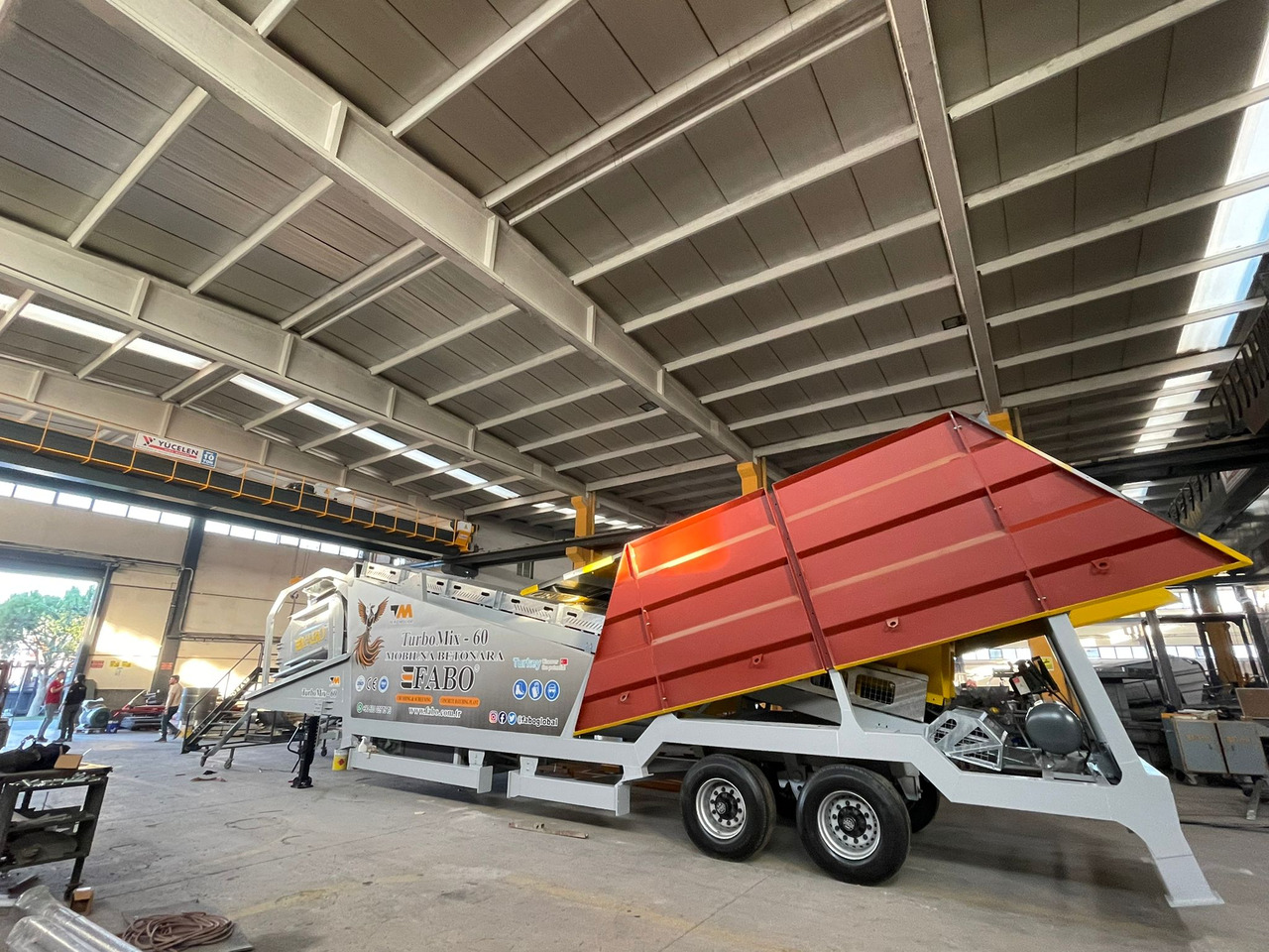 Новый Бетонный завод FABO mobile concrete batching plant: фото 15 Новый Бетонный завод FABO mobile concrete batching plant: фото 15