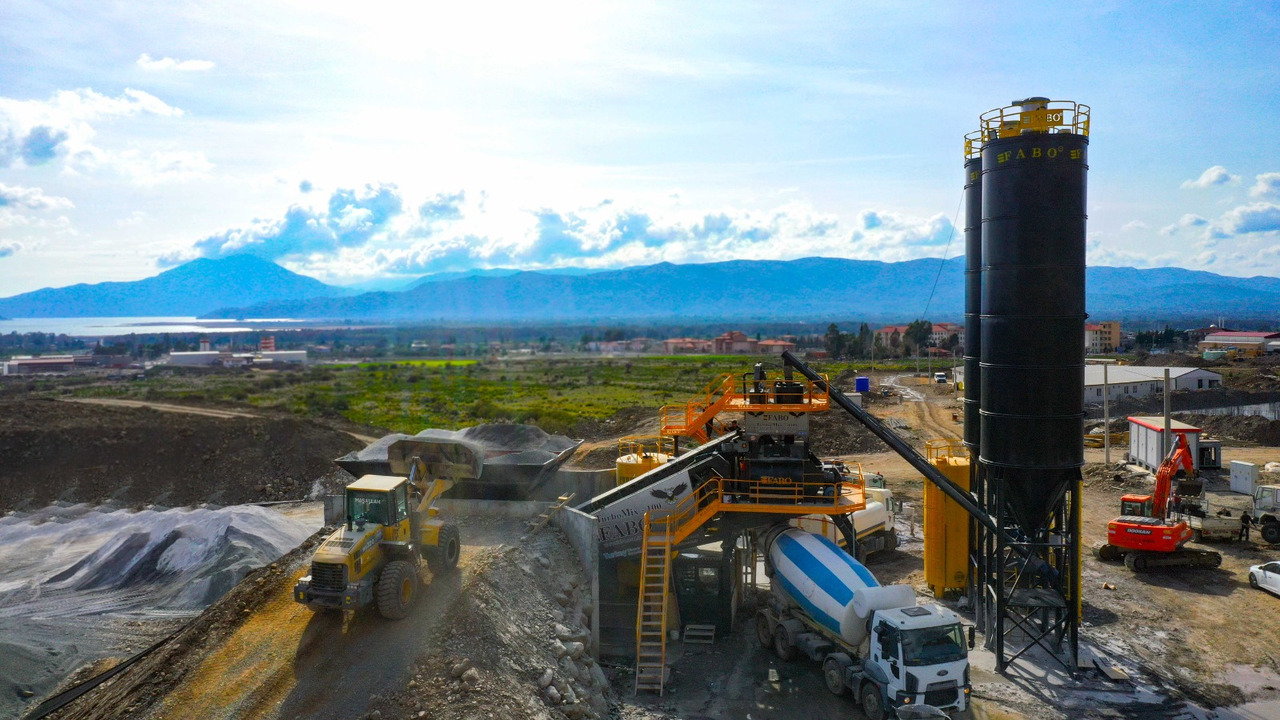 Новый Бетонный завод FABO mobile concrete batching plant: фото 13