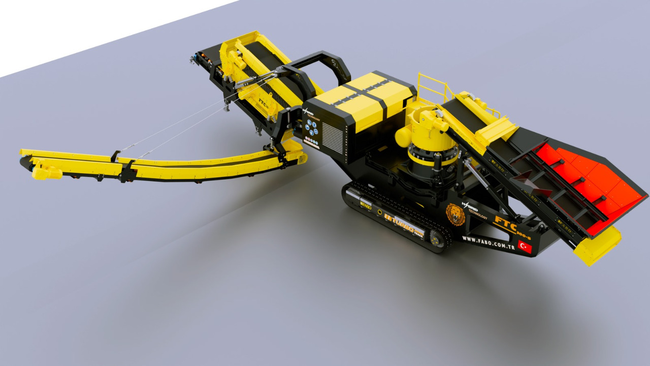 FABO mobile cone crusher - Конусная дробилка: фото 4 FABO mobile cone crusher - Конусная дробилка: фото 4