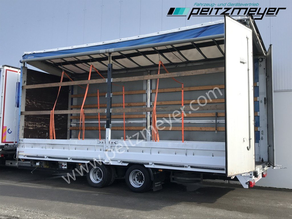 KRUKENMEIER Jumboanhänger TLPS 16,4, Hubdach, Edscha, verzinkt RSAB - Прицеп бортовой/ Платформа: фото 2 KRUKENMEIER Jumboanhänger TLPS 16,4, Hubdach, Edscha, verzinkt RSAB - Прицеп бортовой/ Платформа: фото 2