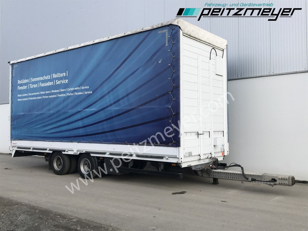 KRUKENMEIER Jumboanhänger TLPS 16,4, Hubdach, Edscha, verzinkt RSAB - Прицеп бортовой/ Платформа: фото 4 KRUKENMEIER Jumboanhänger TLPS 16,4, Hubdach, Edscha, verzinkt RSAB - Прицеп бортовой/ Платформа: фото 4