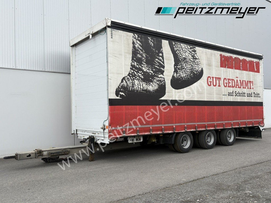 KRUKENMEIER Tridemanhänger TLP 25 zwillingsbereift, Liftachse - Тентованный прицеп: фото 3 KRUKENMEIER Tridemanhänger TLP 25 zwillingsbereift, Liftachse - Тентованный прицеп: фото 3