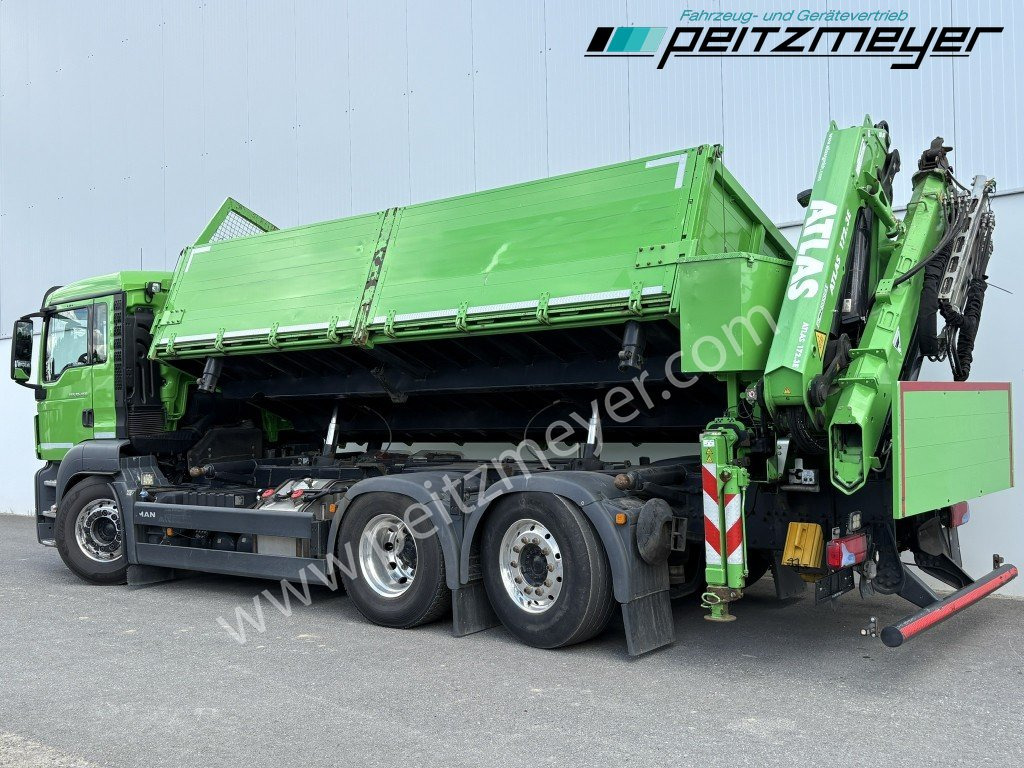 MAN TGS 26.460 FL 6x2 Kipper+Kran+Funk Lenkachse, 2-Seitenkipper, Atlas 172.3 - Самосвал: фото 5 MAN TGS 26.460 FL 6x2 Kipper+Kran+Funk Lenkachse, 2-Seitenkipper, Atlas 172.3 - Самосвал: фото 5