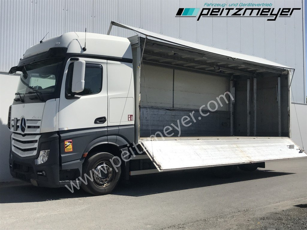 MERCEDES-BENZ Actros 2545 LL Böse Schwenkwand + 2,5 t. LBW BÄR - Грузовик для перевозки напитков: фото 1 MERCEDES-BENZ Actros 2545 LL Böse Schwenkwand + 2,5 t. LBW BÄR - Грузовик для перевозки напитков: фото 1
