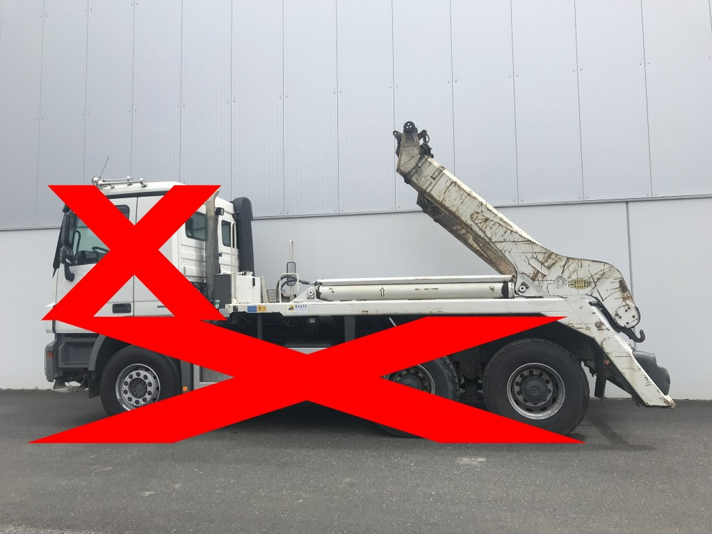Система портальной погрузки/ Мультилифт Meiller Absetzkipper AK 16 MTG - Actros 6x4: фото 7