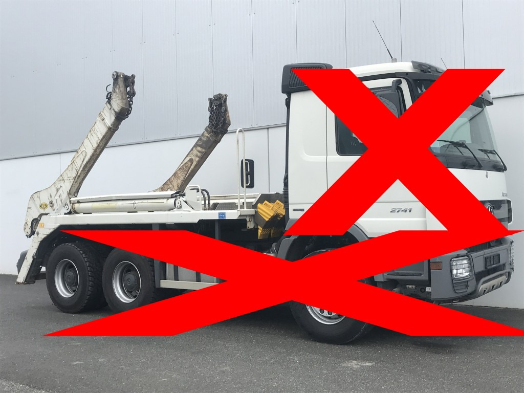Система портальной погрузки/ Мультилифт Meiller Absetzkipper AK 16 MTG - Actros 6x4: фото 13