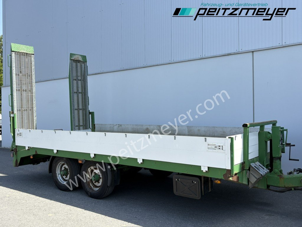 Müller-Mittetal Tandem Tieflader 11 T. Tieflader mit Rampen ETUE-TA - Низкорамный прицеп: фото 4 Müller-Mittetal Tandem Tieflader 11 T. Tieflader mit Rampen ETUE-TA - Низкорамный прицеп: фото 4