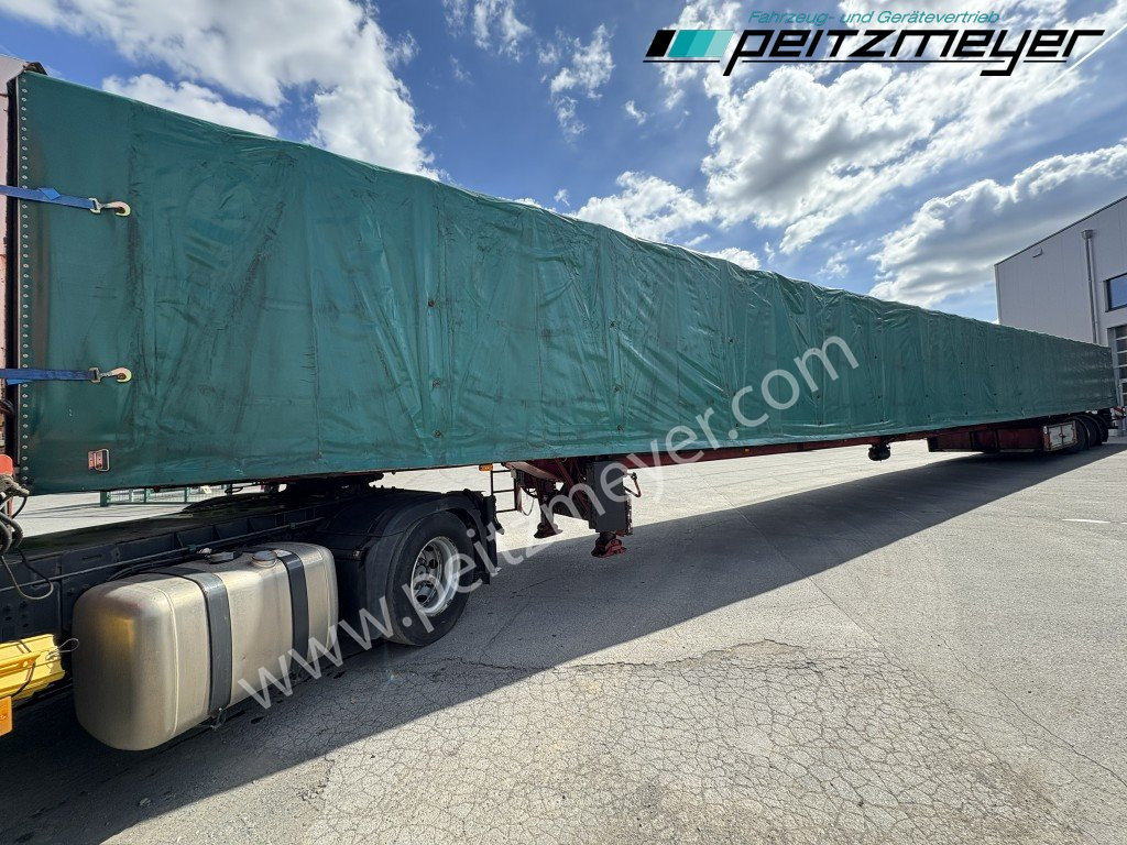 NOOTEBOOM ( NL ) Pritschenauflieger ausziehbar OVB-48-03V hydr. gelenkt Fernsteuerung, 26,35 m unter Plane - Тентованный полуприцеп: фото 3 NOOTEBOOM ( NL ) Pritschenauflieger ausziehbar OVB-48-03V hydr. gelenkt Fernsteuerung, 26,35 m unter Plane - Тентованный полуприцеп: фото 3