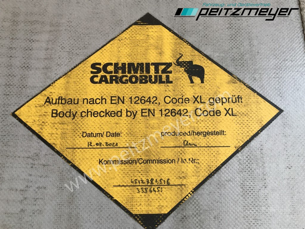 Тентованный полуприцеп SCHMITZ 3 Achs Pritschenauflieger SCS 24/L-13.62 Mega, Power-Curtain Jumbo, Edscha, RSAB,: фото 18