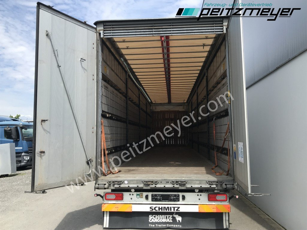 Тентованный полуприцеп SCHMITZ 3 Achs Pritschenauflieger SCS 24/L-13.62 Mega, Power-Curtain Jumbo, Edscha, RSAB,: фото 9