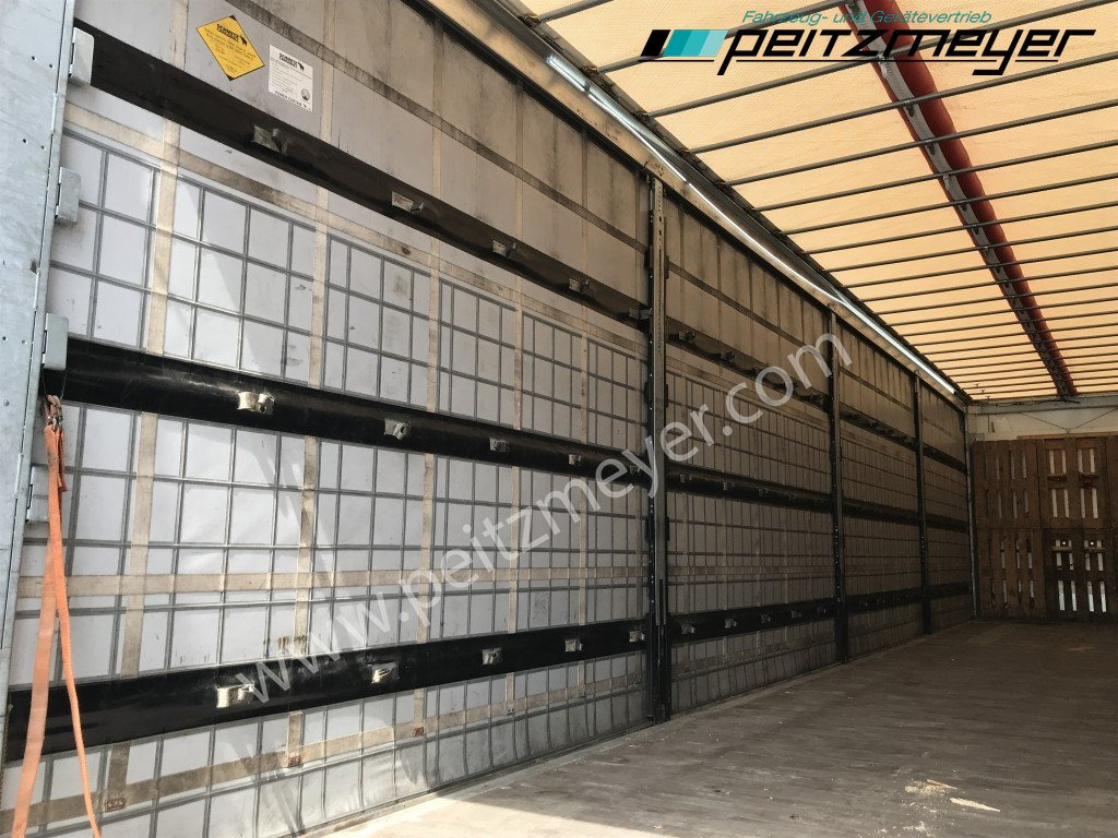 Тентованный полуприцеп SCHMITZ 3 Achs Pritschenauflieger SCS 24/L-13.62 Mega, Power-Curtain Jumbo, Edscha, RSAB,: фото 12