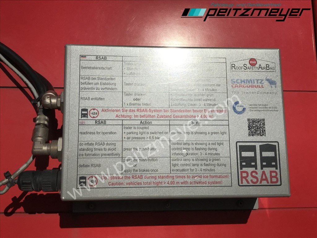 Тентованный полуприцеп SCHMITZ SCS verzinkt, RSAB, Edscha, Liftachse: фото 13