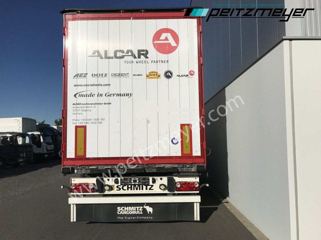 Тентованный полуприцеп SCHMITZ SCS verzinkt, RSAB, Edscha, Liftachse: фото 6