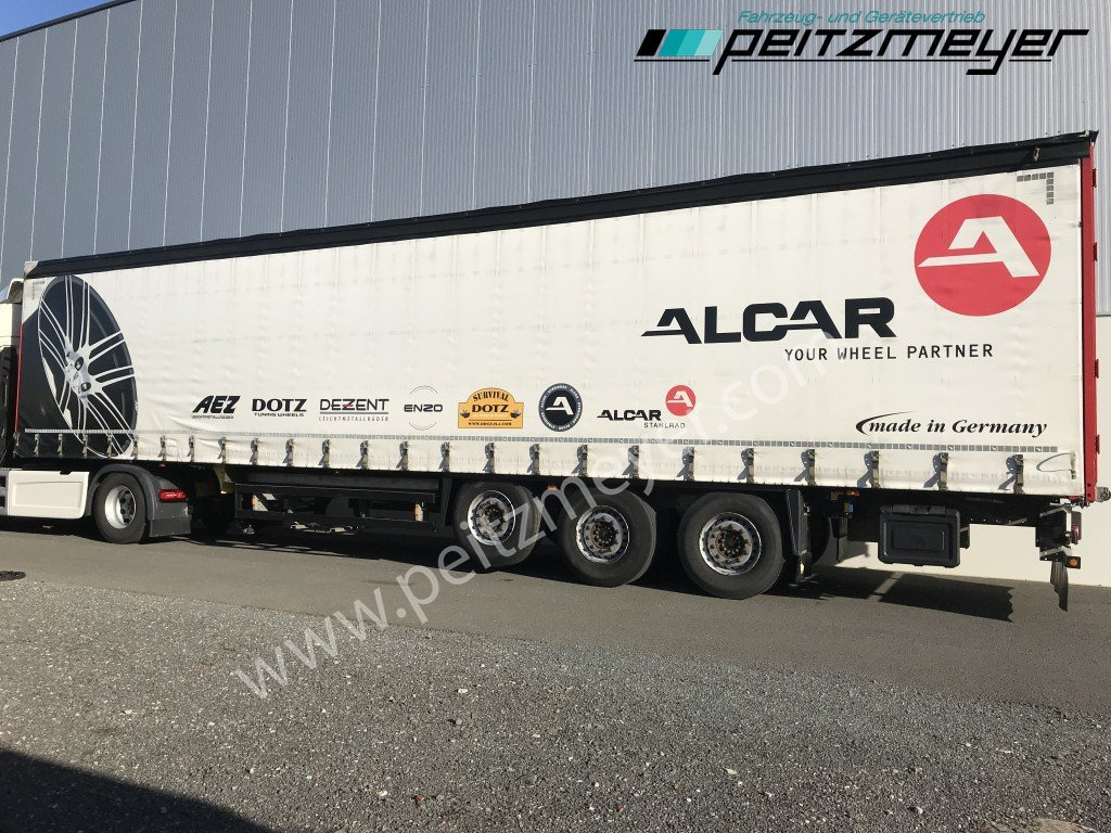 Тентованный полуприцеп SCHMITZ SCS verzinkt, RSAB, Edscha, Liftachse: фото 7