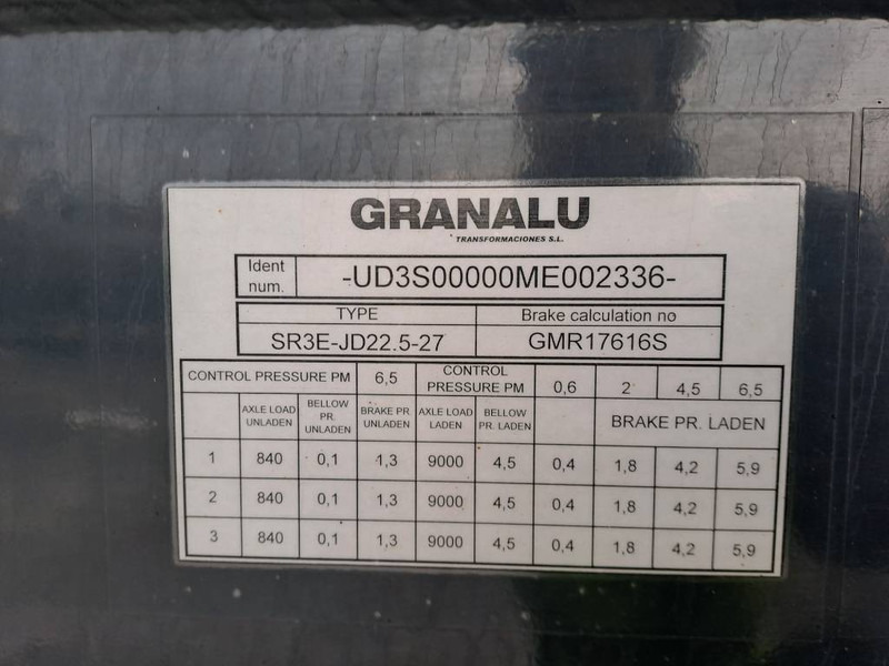 Самосвальный прицеп DTM Granalu OL47TC-3 + MAN NGTS33.510 (2 Sets Availabl: фото 9