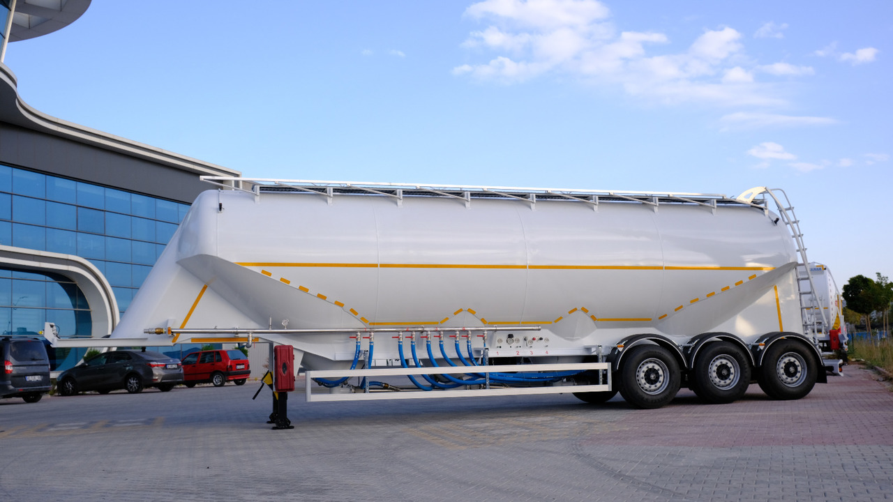 SINAN Flour and Feed W type Silo Bulk Tanker Semitrailer - Полуприцеп цистерна для сыпучих грузов: фото 1 SINAN Flour and Feed W type Silo Bulk Tanker Semitrailer - Полуприцеп цистерна для сыпучих грузов: фото 1