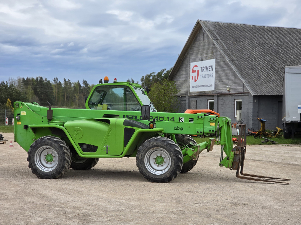 MERLO P40.14 K - Телескопический фронтальный погрузчик: фото 3 MERLO P40.14 K - Телескопический фронтальный погрузчик: фото 3