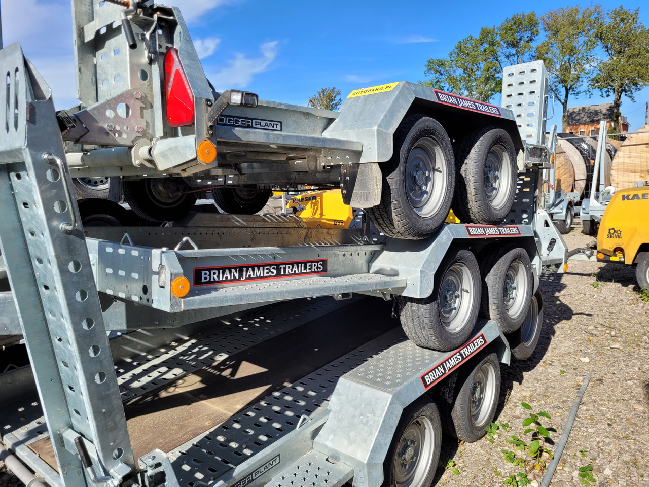 BRIAN JAMES TRAILERS P DRAW 2400. 3500kg, - Прицеп: фото 2 BRIAN JAMES TRAILERS P DRAW 2400. 3500kg, - Прицеп: фото 2