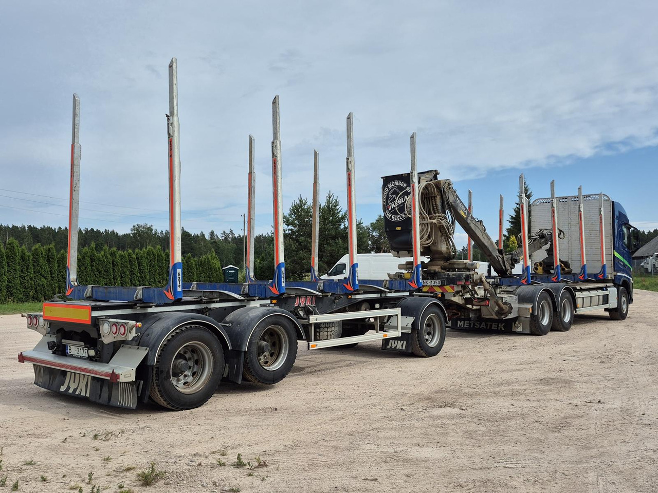 VOLVO FH500 JYKI V31 Kesla - Лесовоз: фото 3 VOLVO FH500 JYKI V31 Kesla - Лесовоз: фото 3