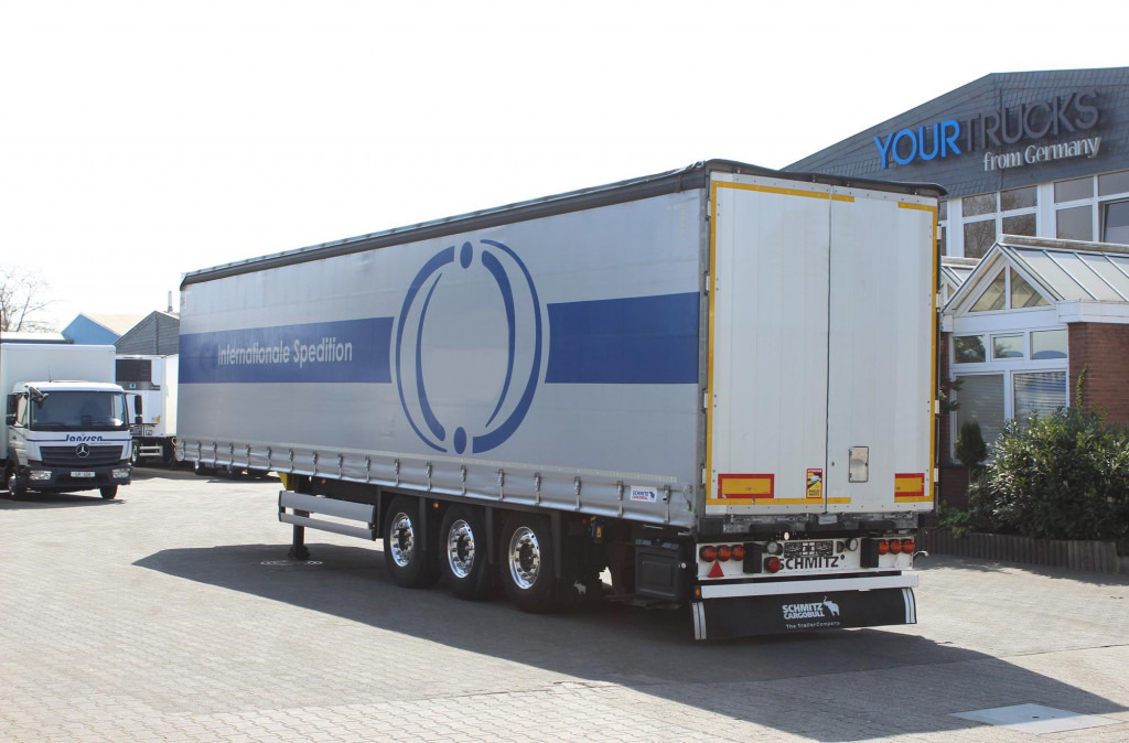 Тентованный полуприцеп SCHMITZ Standard  2,8h  Edscha  2xLift  Coil  Alufelgen: фото 12
