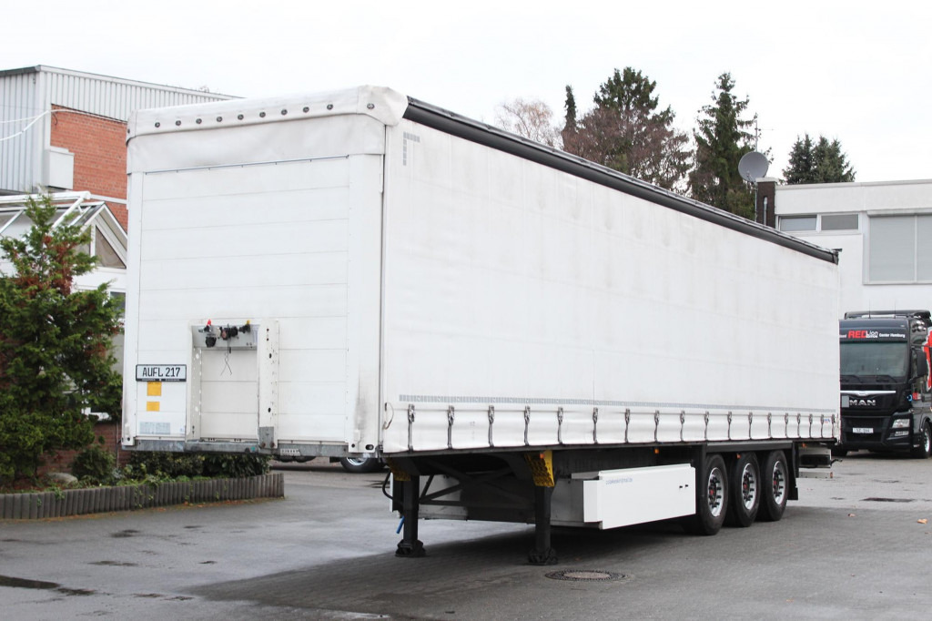 SCHMITZ Standard Plane Bordwand Edscha SAF Pal-kasten - Тентованный полуприцеп: фото 1 SCHMITZ Standard Plane Bordwand Edscha SAF Pal-kasten - Тентованный полуприцеп: фото 1