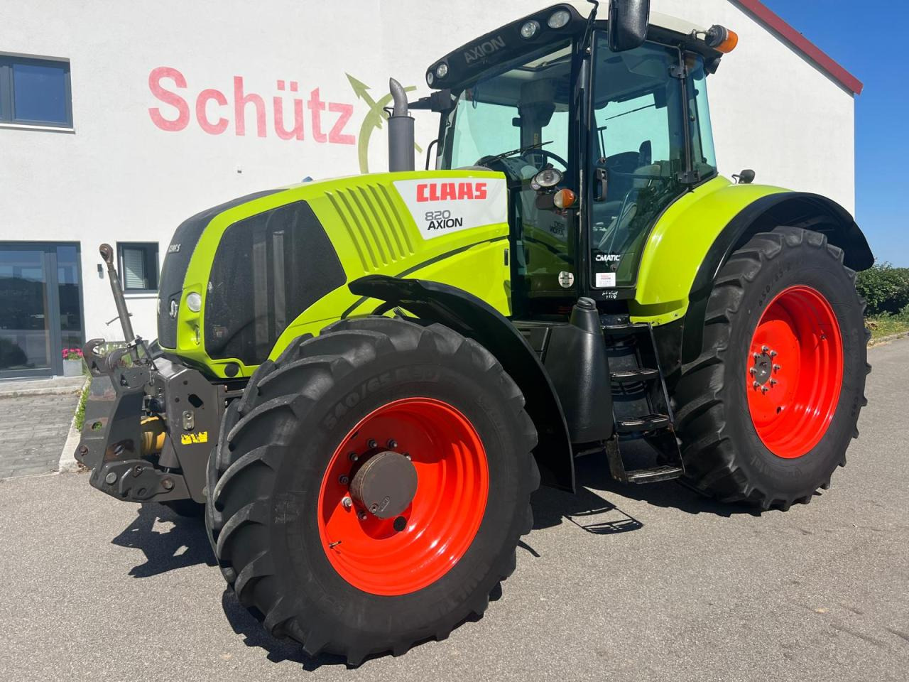 CLAAS Axion 820 CMATIC, FZW, FKH, TOP - Трактор: фото 1 CLAAS Axion 820 CMATIC, FZW, FKH, TOP - Трактор: фото 1