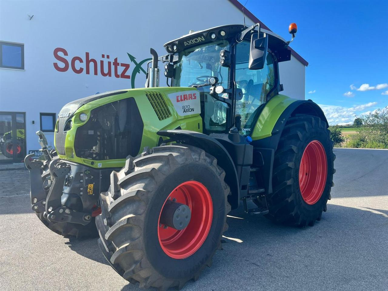 CLAAS Axion 870 CMATIC, Cebis Touch, S10-GPS, TOP - Трактор: фото 1 CLAAS Axion 870 CMATIC, Cebis Touch, S10-GPS, TOP - Трактор: фото 1