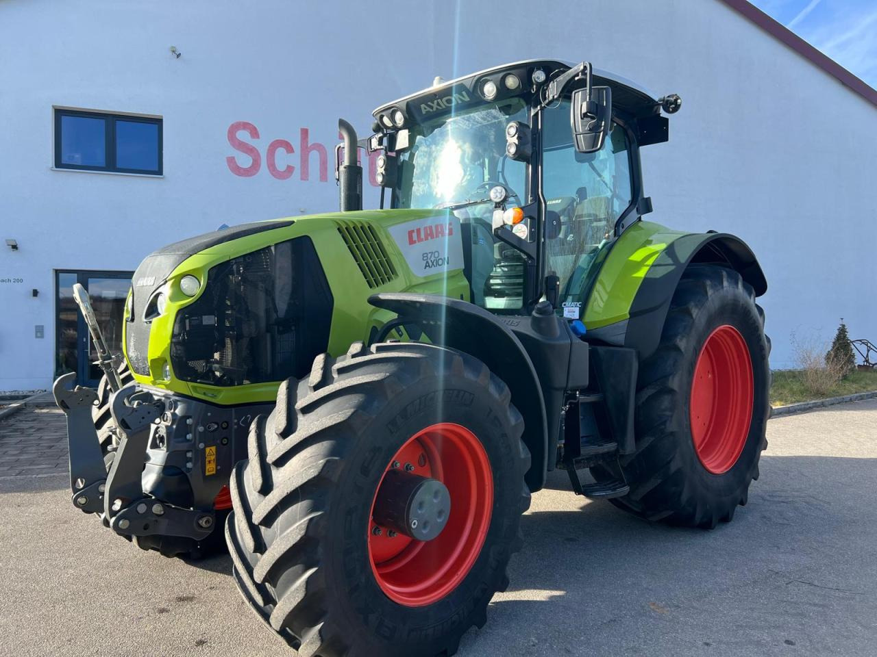 CLAAS Axion 870 CMATiC, 4923 Stunden - Трактор: фото 1 CLAAS Axion 870 CMATiC, 4923 Stunden - Трактор: фото 1