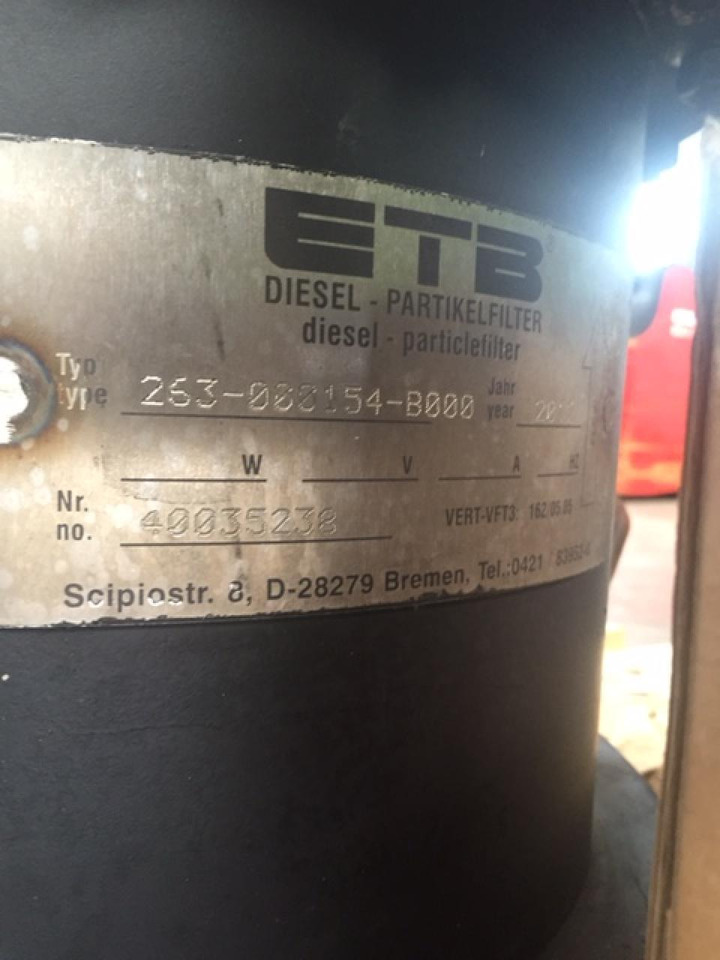 Merlo Rußpartikelfilter für Merlo Teleskoplader - Телескопический погрузчик: фото 4 Merlo Rußpartikelfilter für Merlo Teleskoplader - Телескопический погрузчик: фото 4