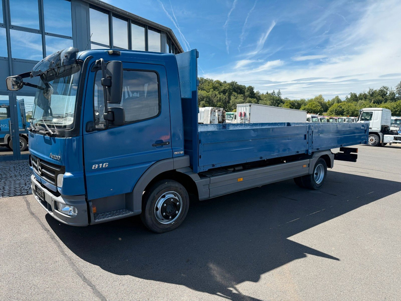 Mercedes-Benz Atego 816 Euro 5 AHK + Druckluftanschlüssen - Грузовик бортовой/ Платформа: фото 3 Mercedes-Benz Atego 816 Euro 5 AHK + Druckluftanschlüssen - Грузовик бортовой/ Платформа: фото 3